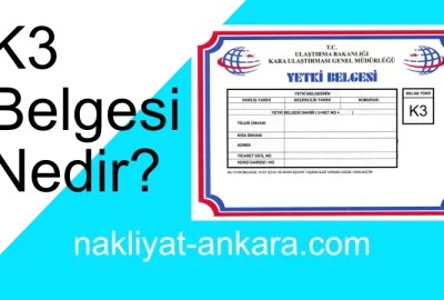 k3 belgesi